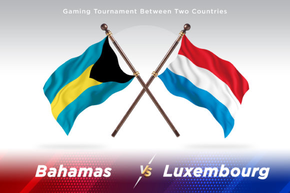 Bahamas Versus Luxembourg Two Flags – A Powerful Visual Tool for Designers and Content Creators