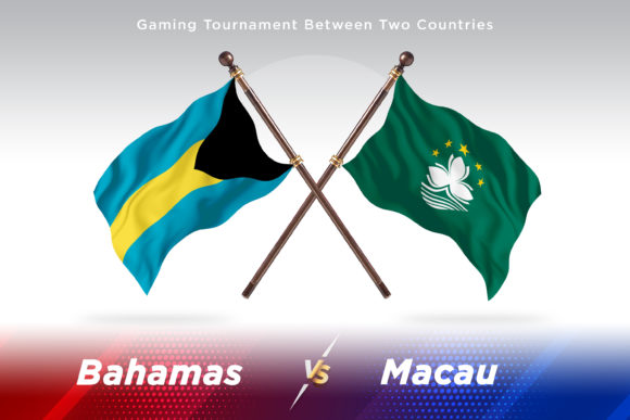 Bahamas Versus Macau Two Flags: A Creative Design Concept with Global Flag Representation