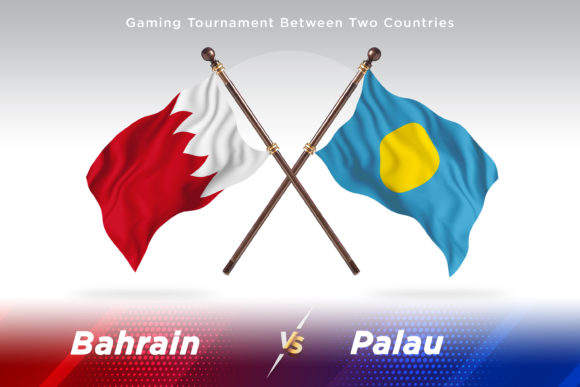 Bahrain Versus Palau Two Flags: A Powerful Concept for Designers and Educators