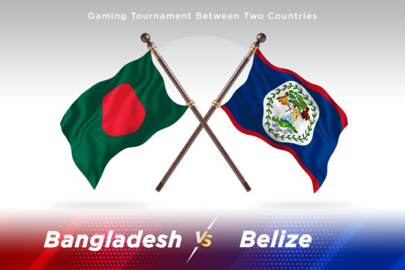 Bangladesh Versus Belize Two Flags: A Unique Concept in Global Design and Symbolism