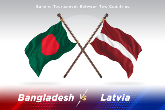 Bangladesh Versus Latvia Two Flags: A Comprehensive Design Asset Review