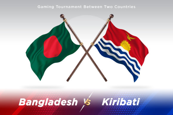 Visualizing Global Identity: The Artistic and Technical Appeal of the Bangladesh Versus Kiribati Two Flags Illustration